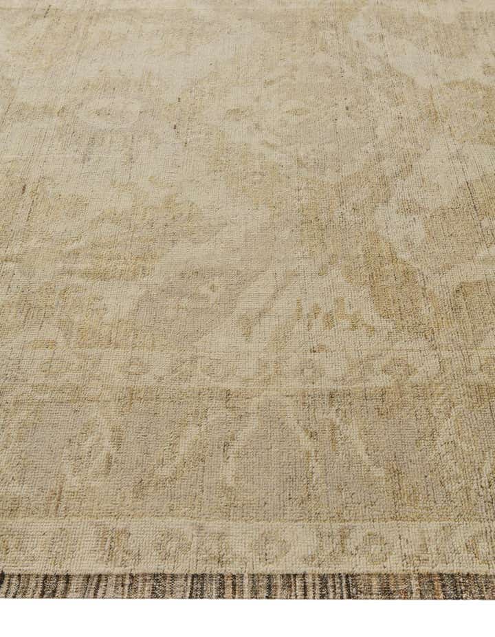 8' 6 x 10' 2 Hand Knotted Oushak Wool Rug