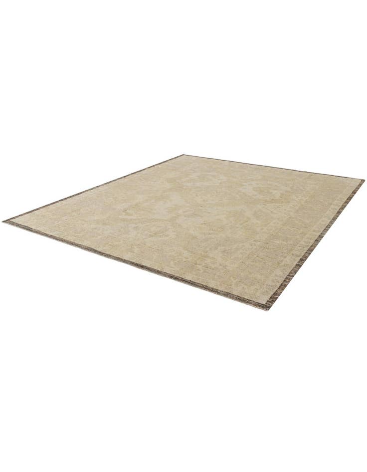 Detail image of 8' 6 x 10' 2 Hand Knotted Oushak Wool Rug