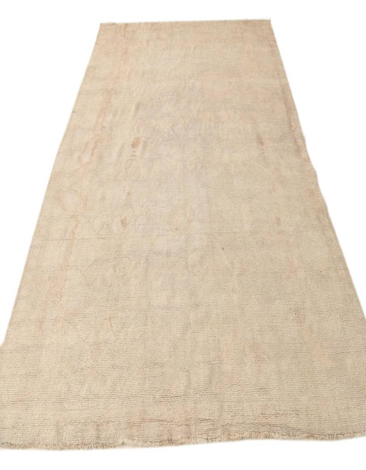 Detail image of 7' 6 x 10'  Hand Knotted Oushak Wool Rug