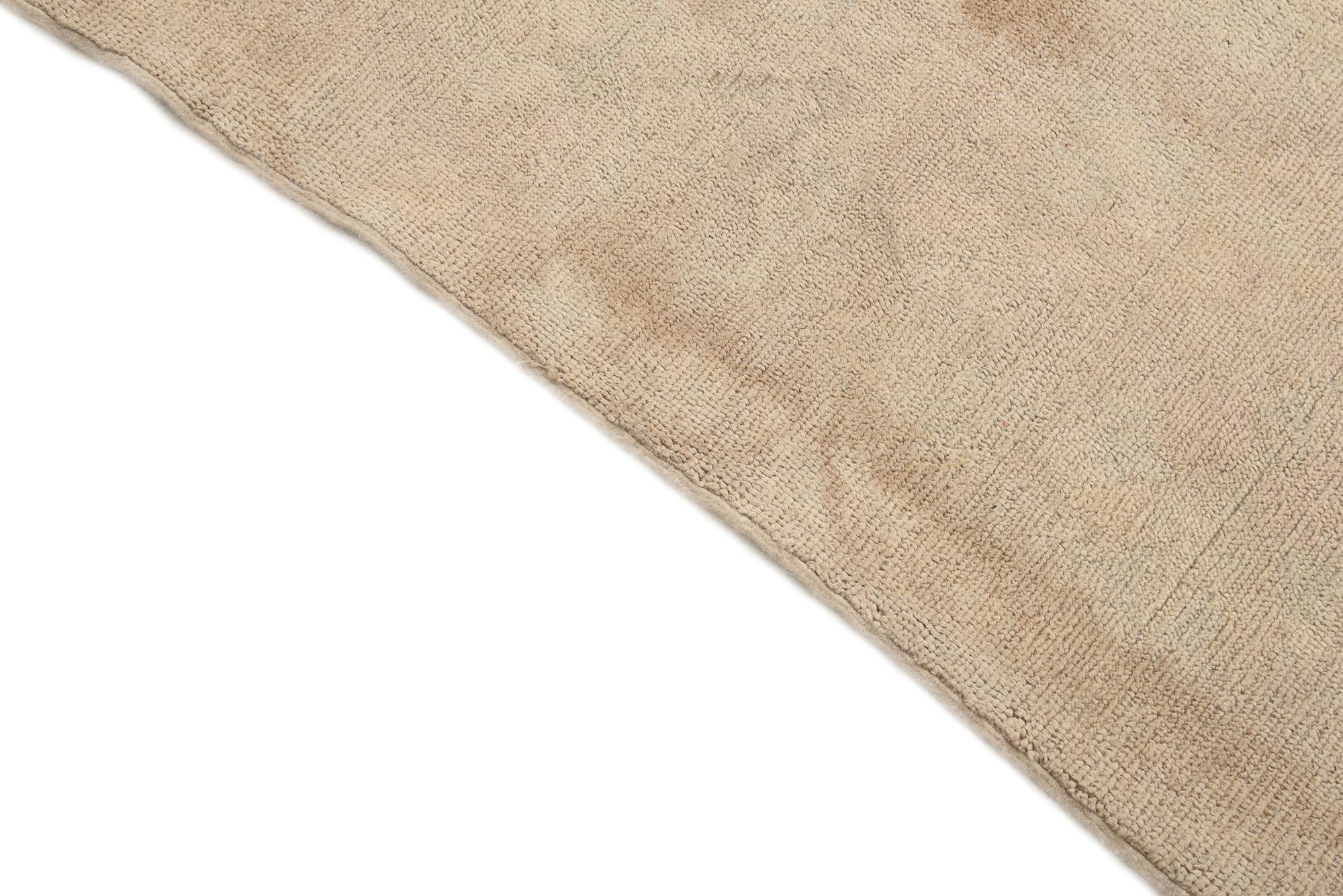 7' 6 x 10' Hand Knotted Oushak Wool Rug