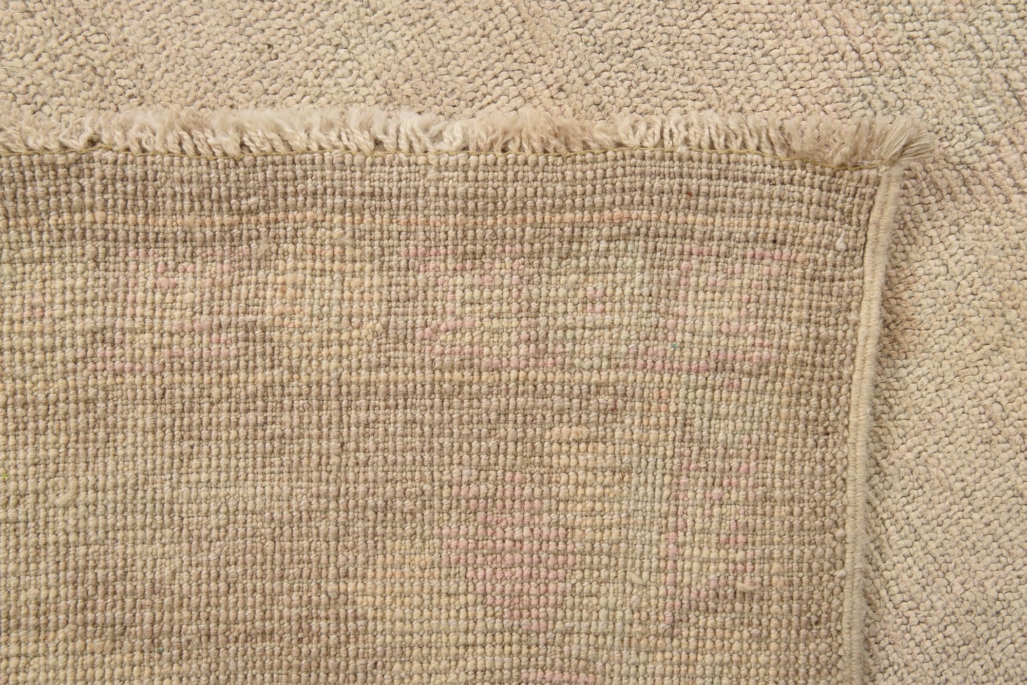 7' 6 x 10' Hand Knotted Oushak Wool Rug