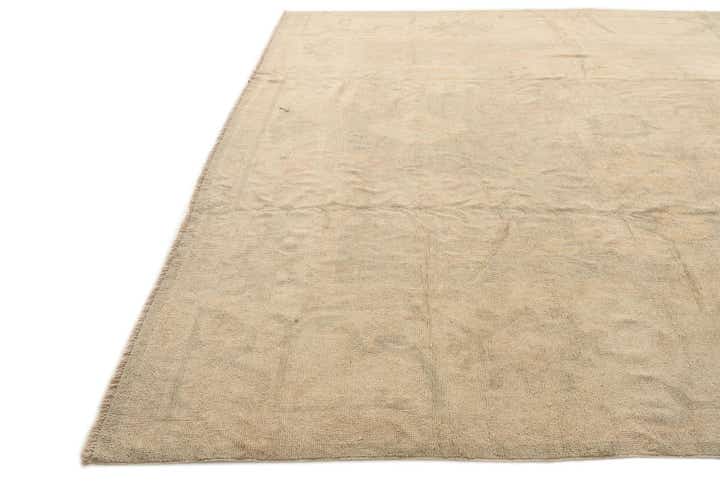 9' 9 x 13' 1 Hand Knotted Oushak Wool Rug