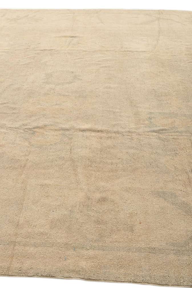 9' 9 x 13' 1 Hand Knotted Oushak Wool Rug