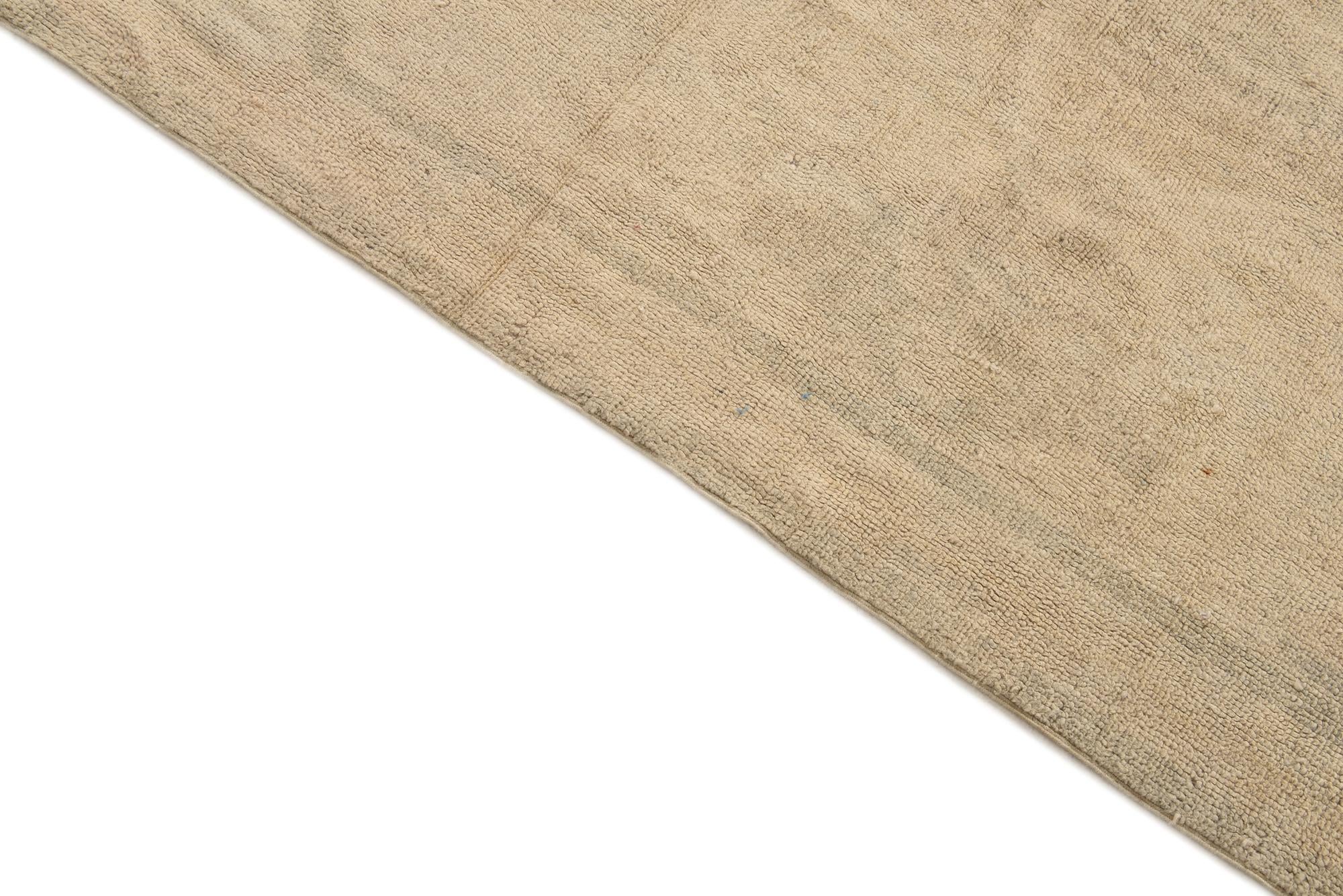 9' 9 x 13' 1 Hand Knotted Oushak Wool Rug
