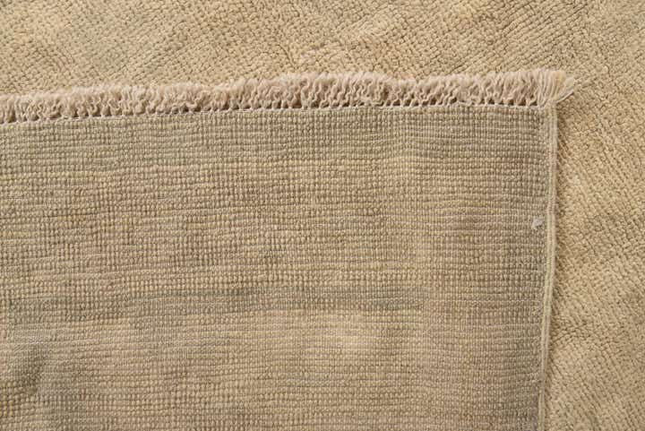 9' 9 x 13' 1 Hand Knotted Oushak Wool Rug