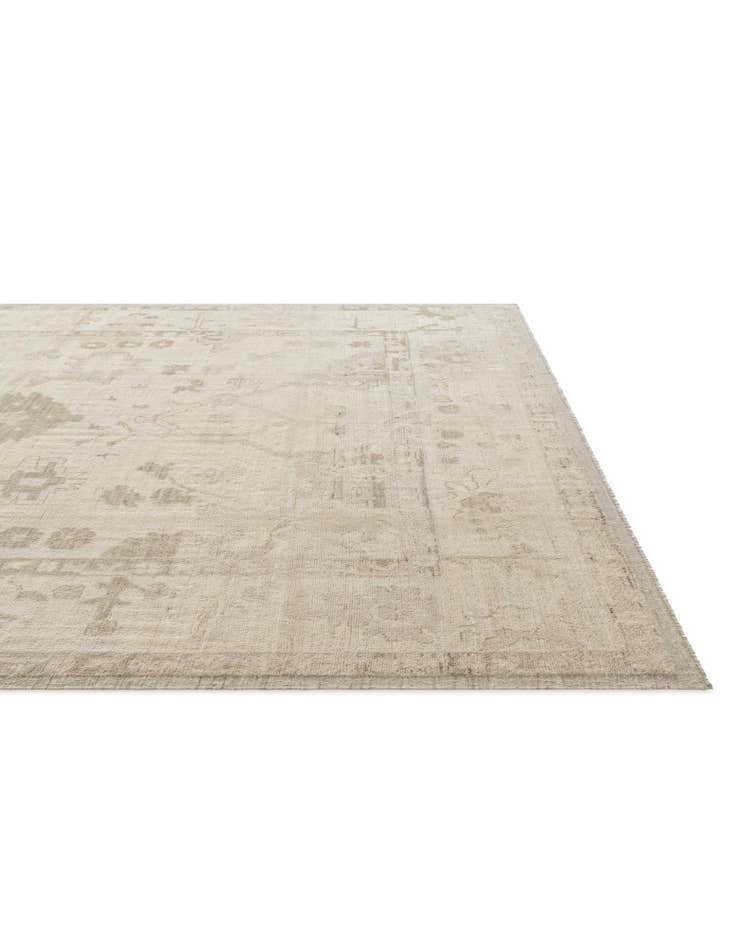 Detail image of 9' 2 x 12' 1  Hand Knotted Oushak Wool Rug