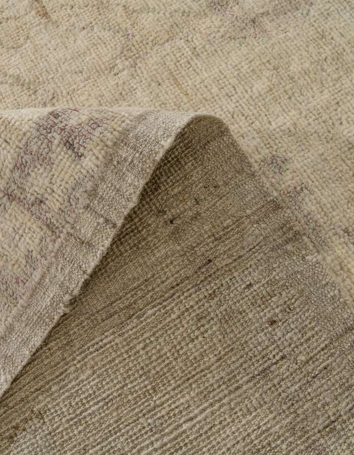 9' 2 x 12' 1 Hand Knotted Oushak Wool Rug