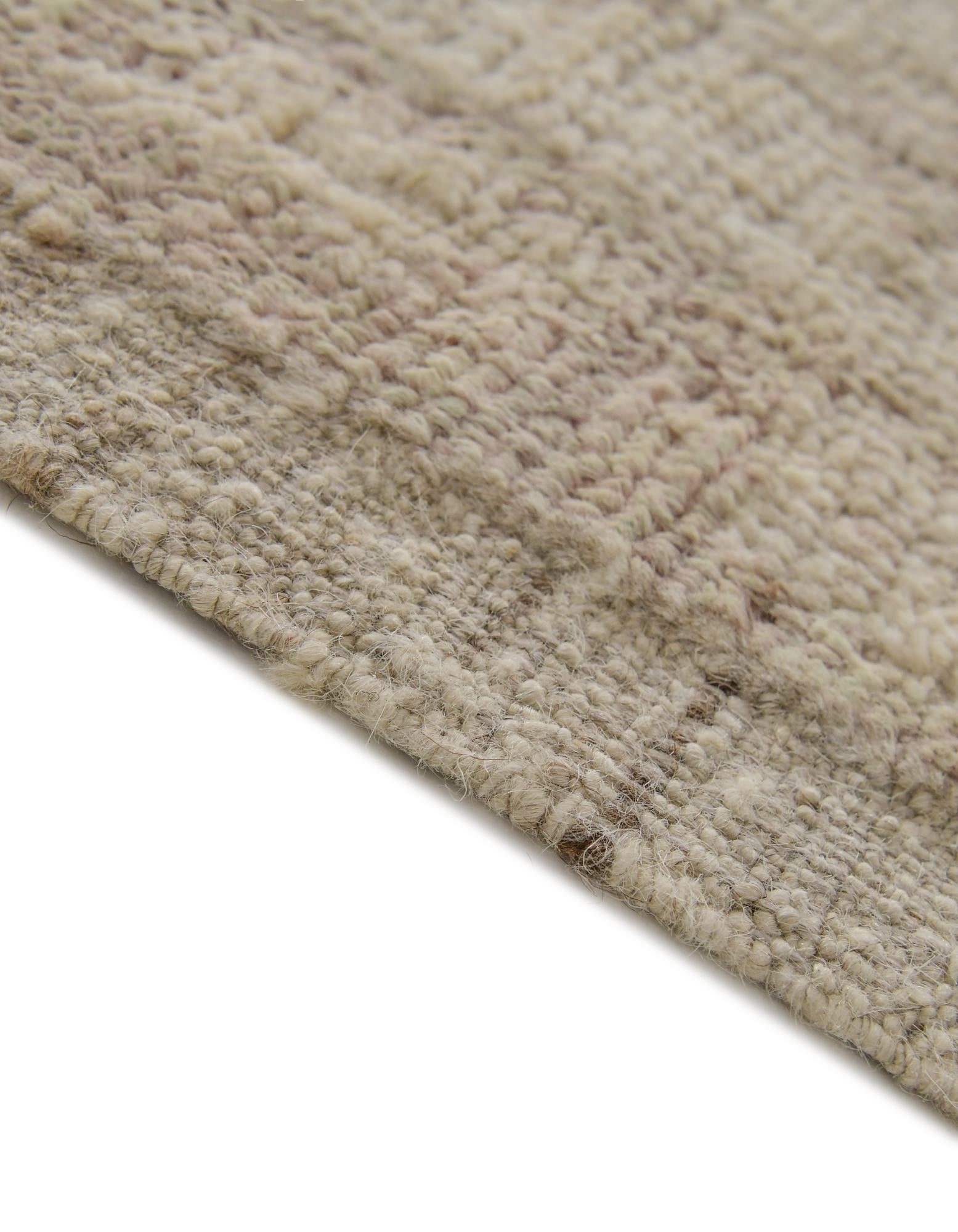 9' 2 x 12' 1 Hand Knotted Oushak Wool Rug
