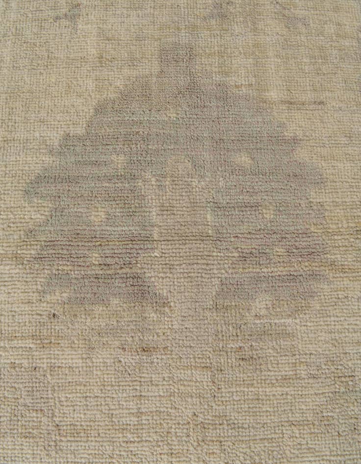 Detail image of 9' 2 x 12' 1  Hand Knotted Oushak Wool Rug