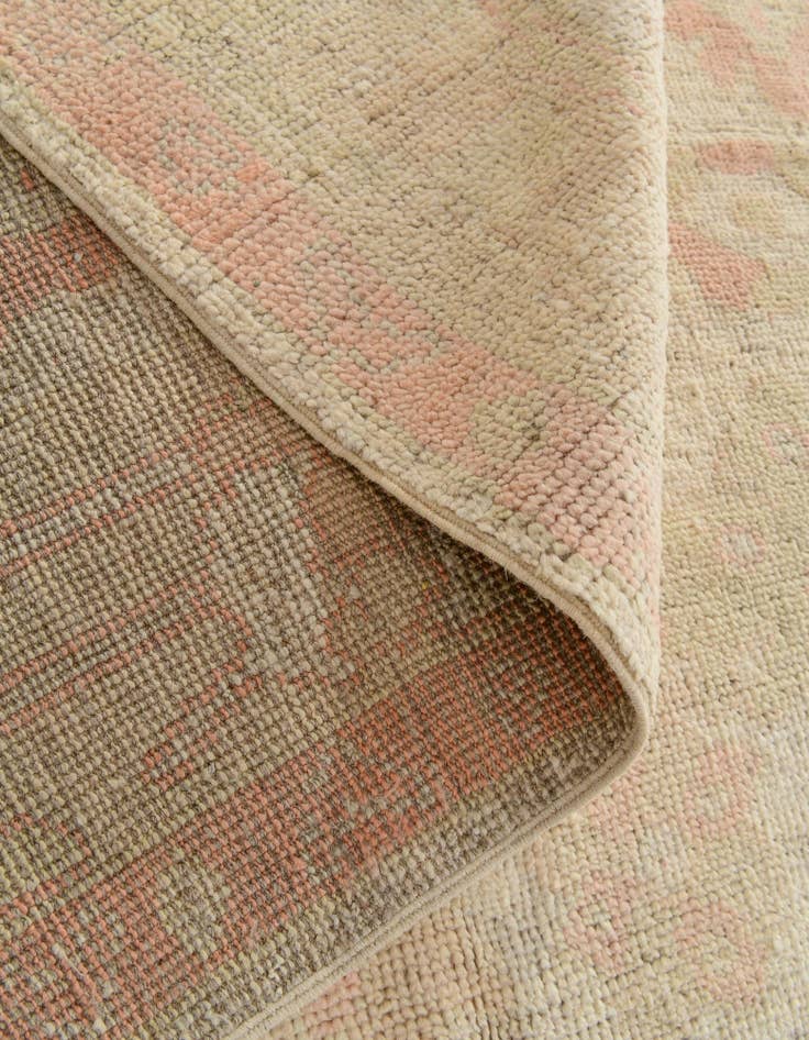 Detail image of 5' 2 x 7' 4 Hand Knotted Oushak Wool Rug