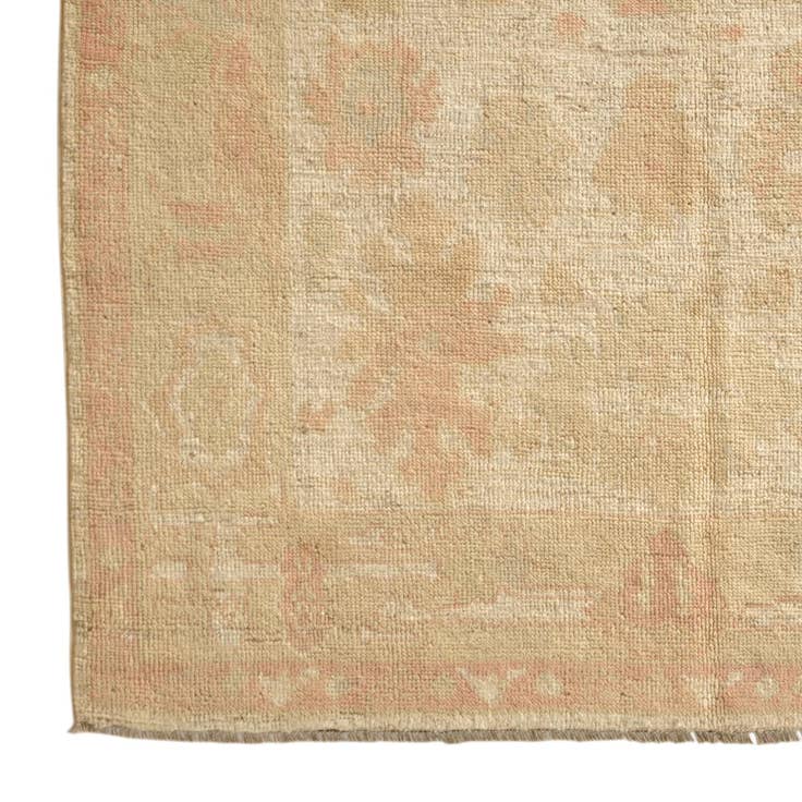 Detail image of 5' 2 x 7' 4 Hand Knotted Oushak Wool Rug