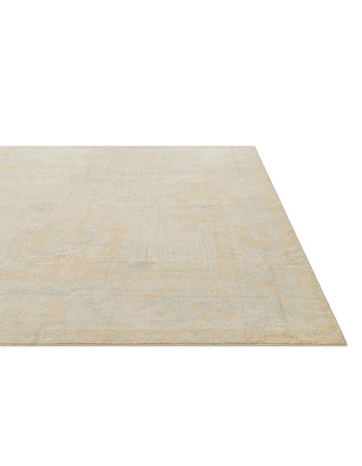 8' 9 x 11' 8 Hand Knotted Oushak Wool Rug