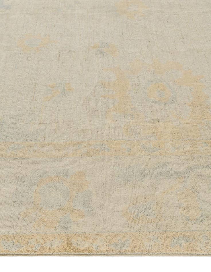 Detail image of 8' 9 x 11' 8 Hand Knotted Oushak Wool Rug
