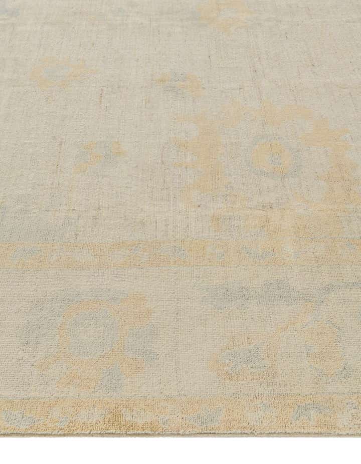 8' 9 x 11' 8 Hand Knotted Oushak Wool Rug