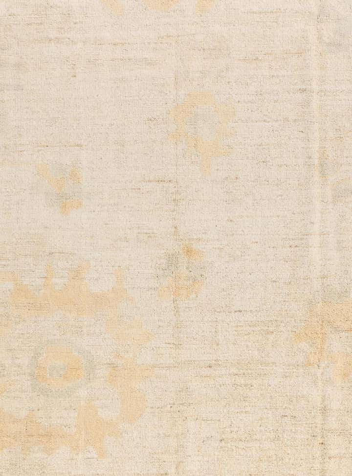 8' 9 x 11' 8 Hand Knotted Oushak Wool Rug