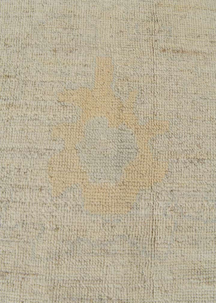 8' 9 x 11' 8 Hand Knotted Oushak Wool Rug