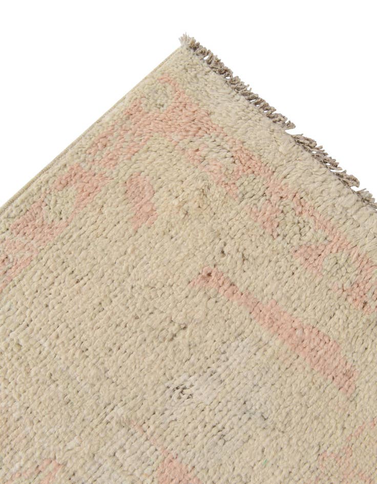 Detail image of 4' 2 x 5' 11  Hand Knotted Oushak Wool Rug