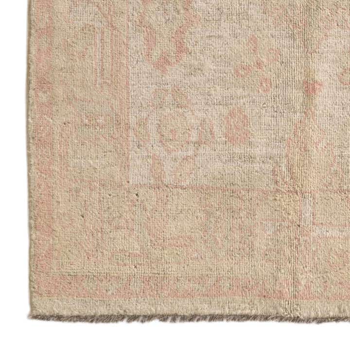 4' 2 x 5' 11 Hand Knotted Oushak Wool Rug