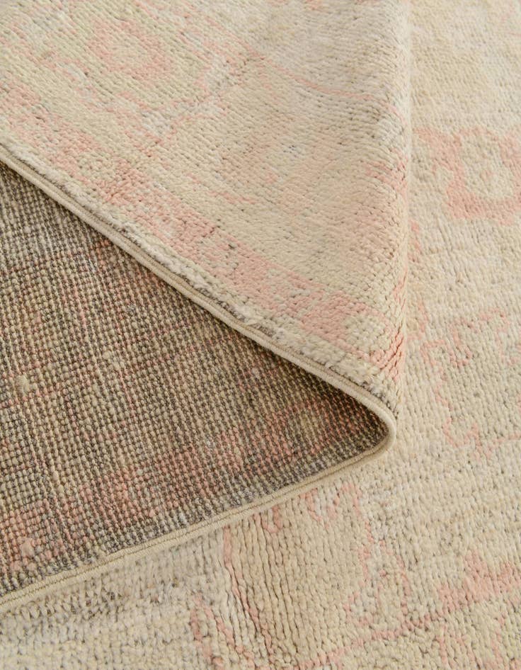 Detail image of 4' 2 x 5' 11  Hand Knotted Oushak Wool Rug