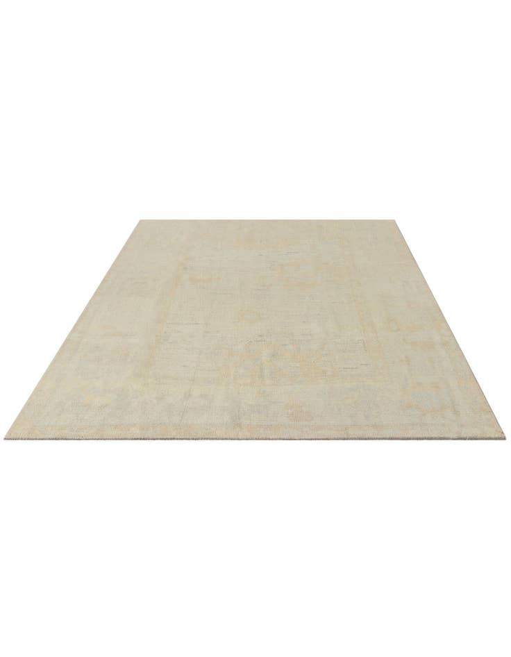 Detail image of 8' x 10' Hand Knotted Oushak Wool Rug