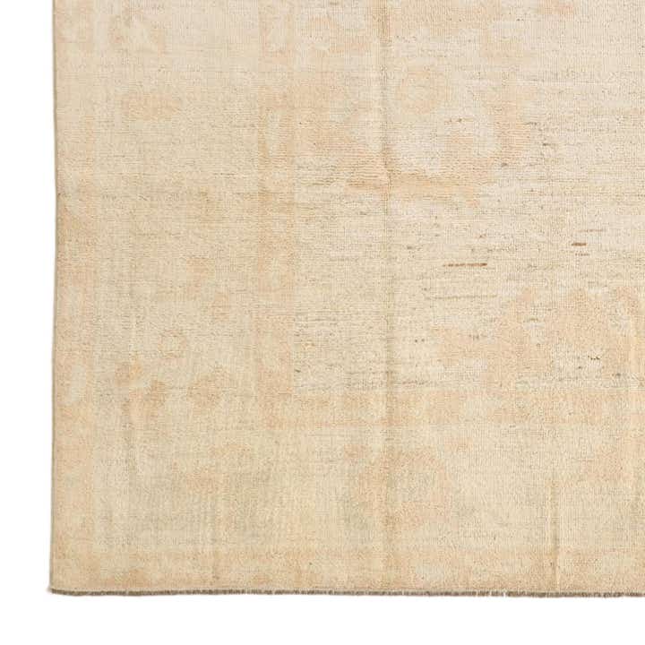 8' x 10' Hand Knotted Oushak Wool Rug