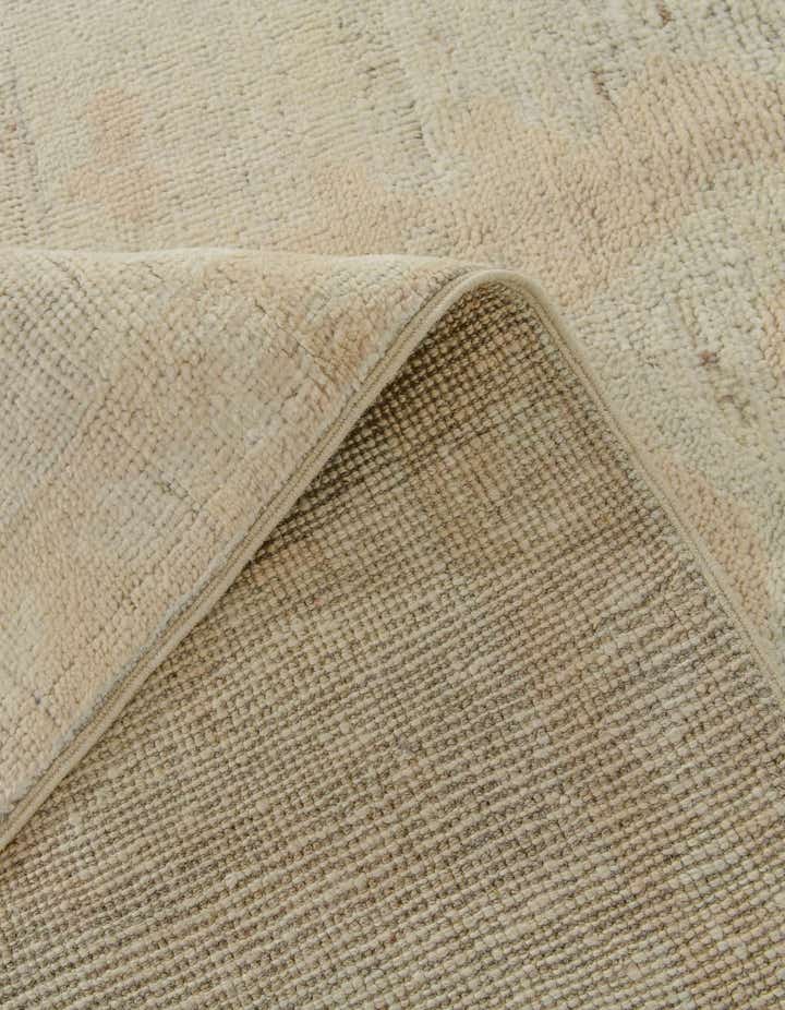 8' x 10' Hand Knotted Oushak Wool Rug