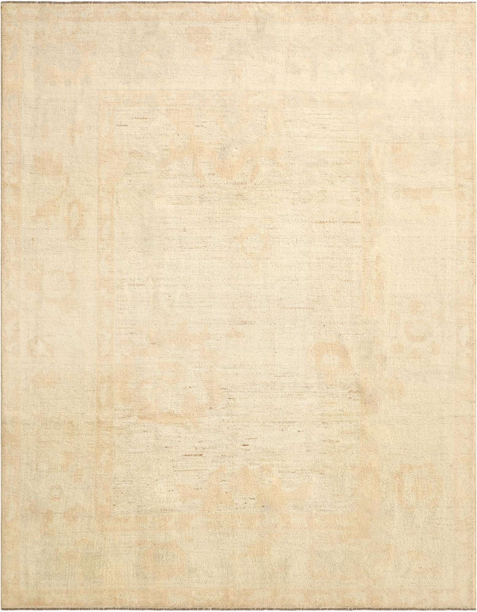 8' x 10' Hand Knotted Oushak Wool Rug