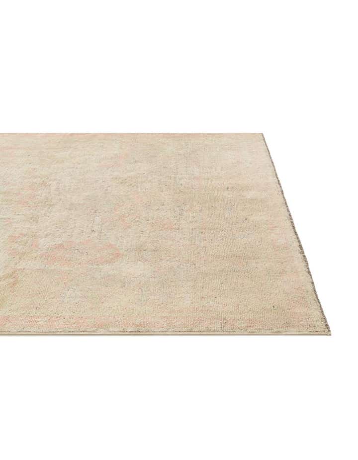 5' 1 x 7' 1 Hand Knotted Oushak Wool Rug