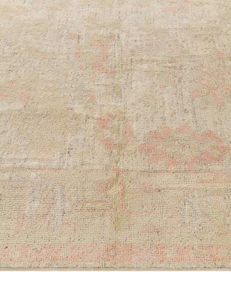 Detail image of 5' 1 x 7' 1  Hand Knotted Oushak Wool Rug