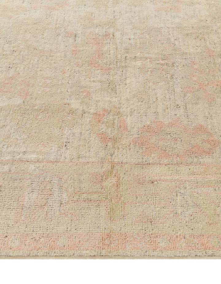 5' 1 x 7' 1 Hand Knotted Oushak Wool Rug