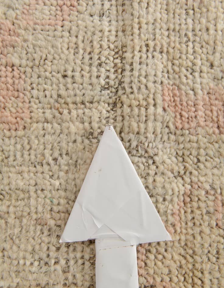 Detail image of 5' 1 x 7' 1  Hand Knotted Oushak Wool Rug