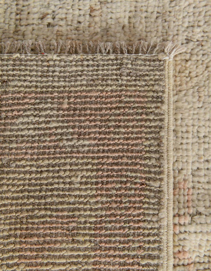 Detail image of 5' 1 x 7' 1 Hand Knotted Oushak Wool Rug