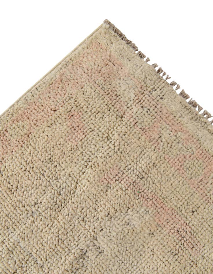 Detail image of 5' 1 x 7' 1 Hand Knotted Oushak Wool Rug