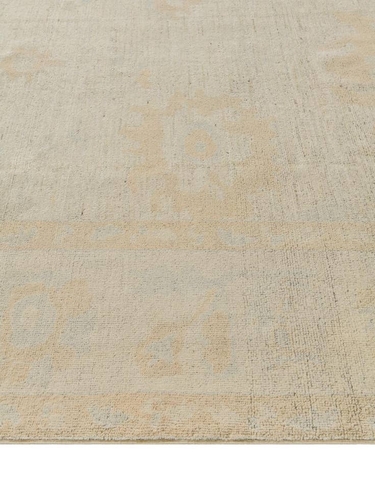 Detail image of 8' 3 x 10' 1 Hand Knotted Oushak Wool Rug