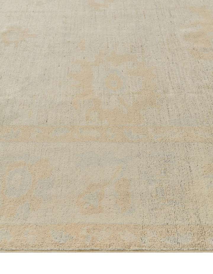 8' 3 x 10' 1 Hand Knotted Oushak Wool Rug