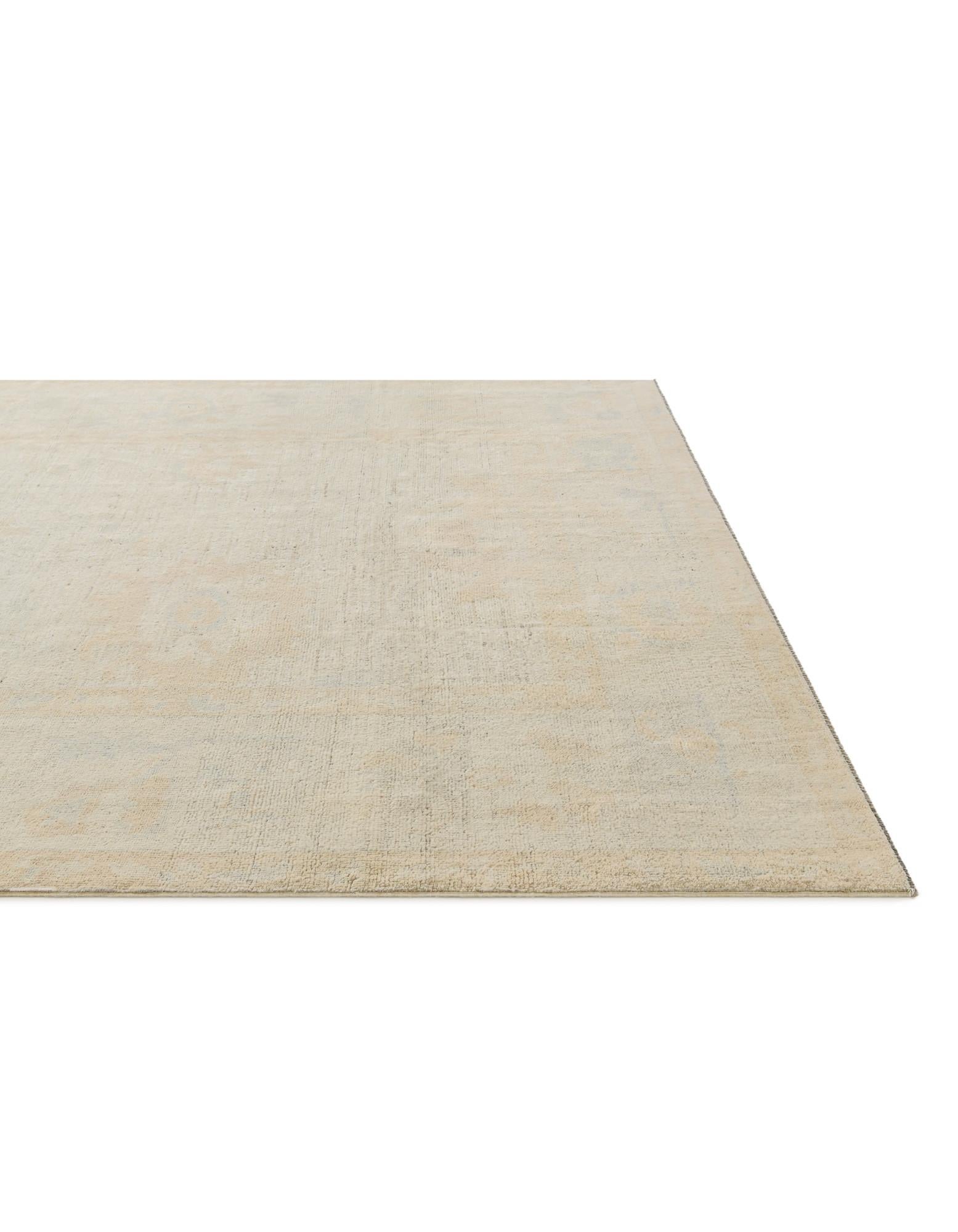 8' 3 x 10' 1 Hand Knotted Oushak Wool Rug