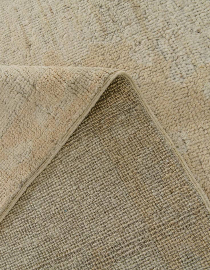 Detail image of 8' 3 x 10' 1 Hand Knotted Oushak Wool Rug