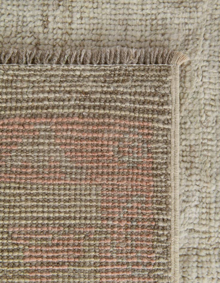 Detail image of 5' 1 x 6' 11  Hand Knotted Oushak Wool Rug