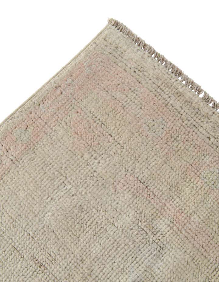 5' 1 x 6' 11 Hand Knotted Oushak Wool Rug