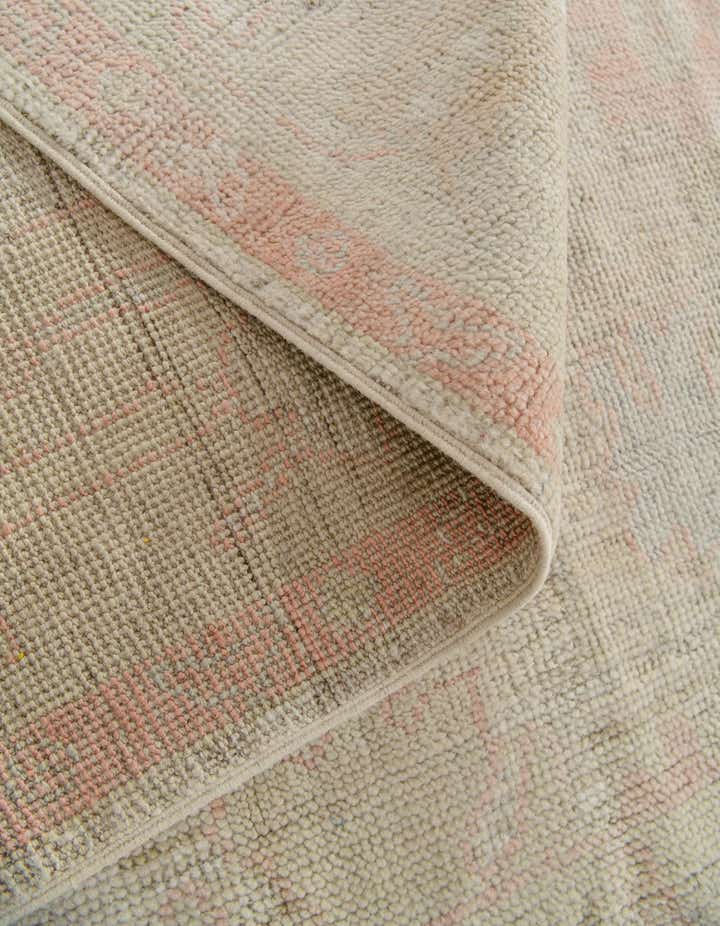 5' 1 x 6' 11 Hand Knotted Oushak Wool Rug