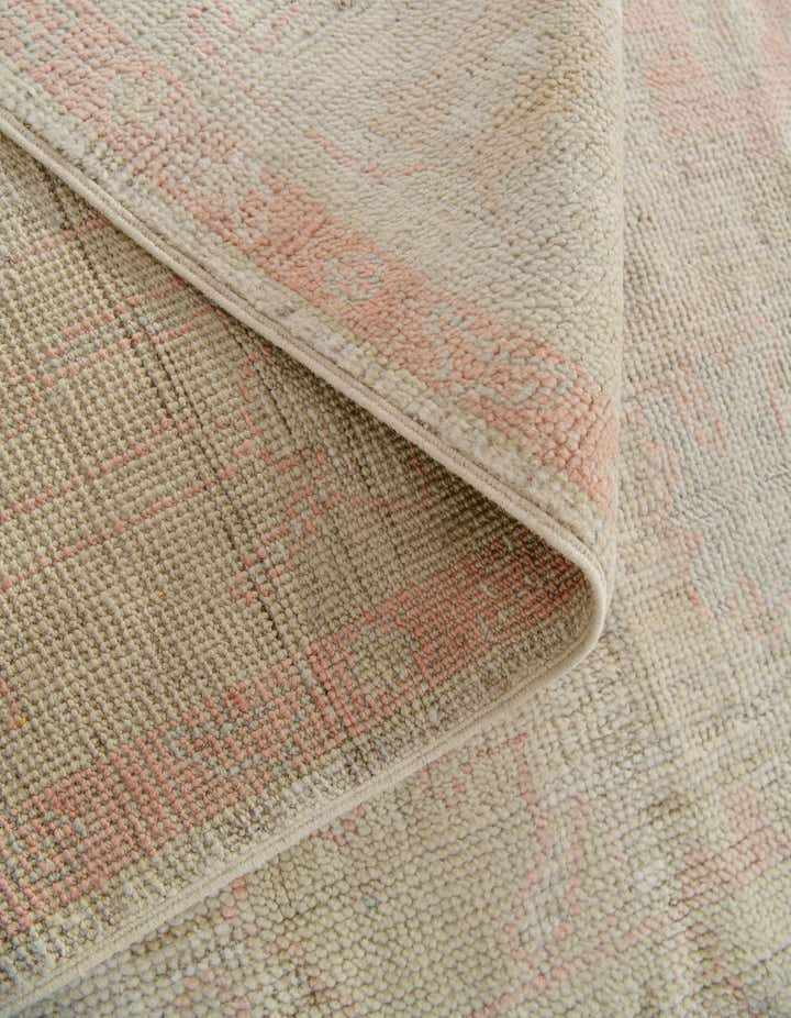 5' 1 x 6' 11 Hand Knotted Oushak Wool Rug