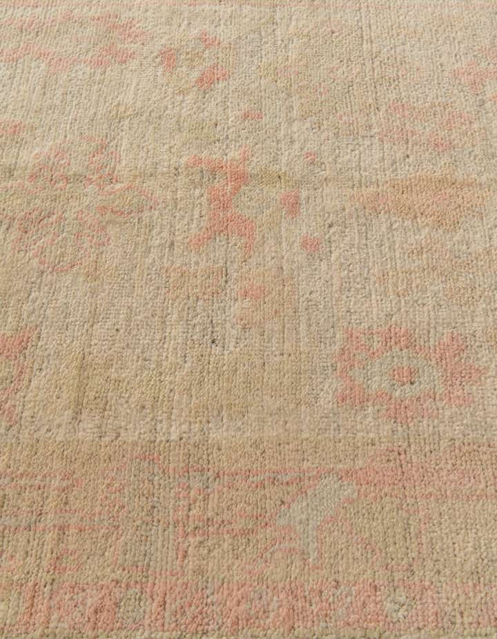 4' x 6' 2 Hand Knotted Oushak Wool Rug