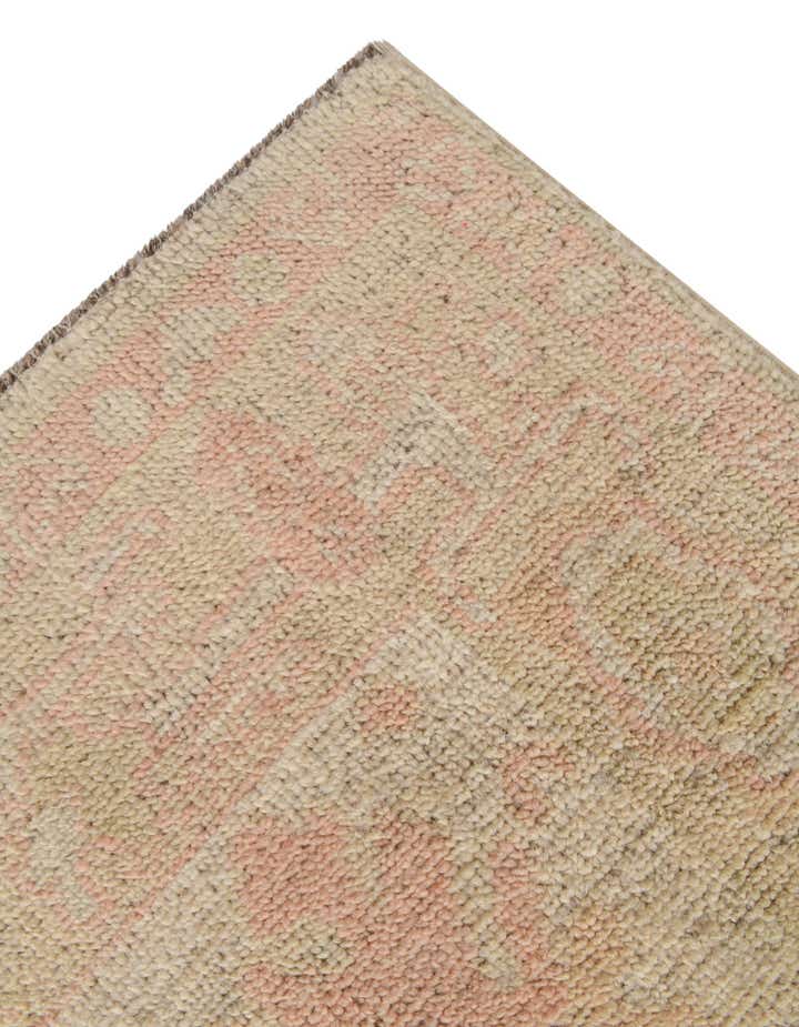 4' x 6' 2 Hand Knotted Oushak Wool Rug