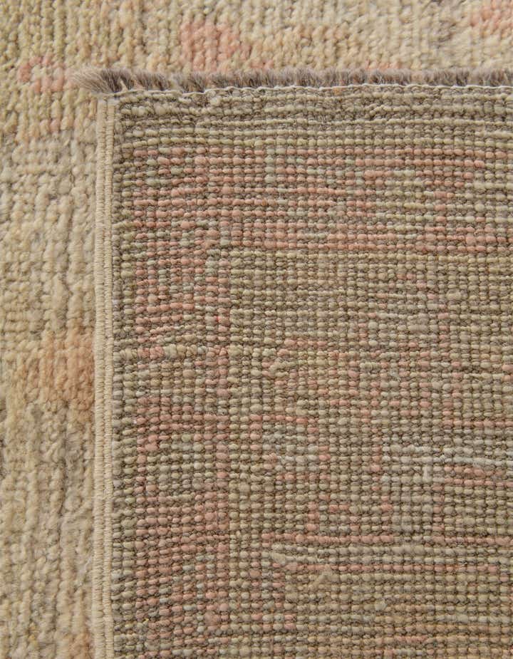 4' x 6' 2 Hand Knotted Oushak Wool Rug