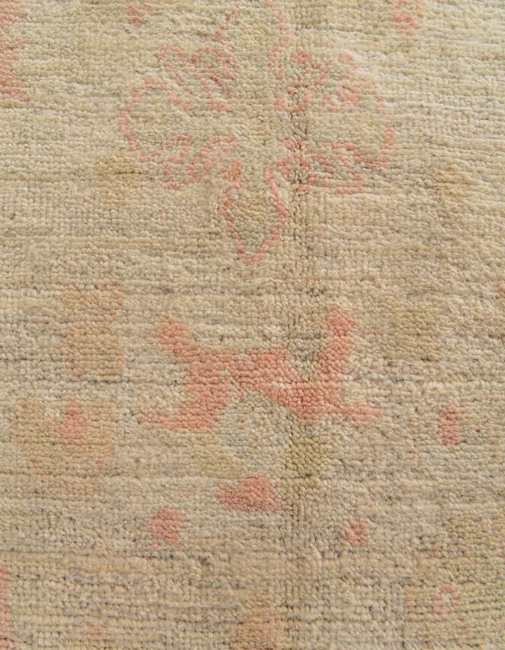 4' x 6' 2 Hand Knotted Oushak Wool Rug