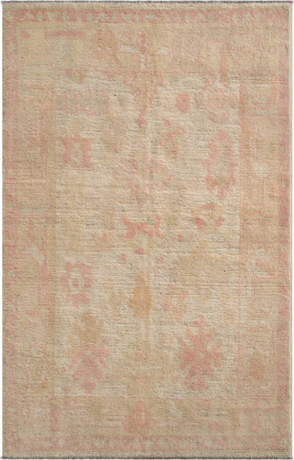 Detail image of 4' x 6' 2 Hand Knotted Oushak Wool Rug