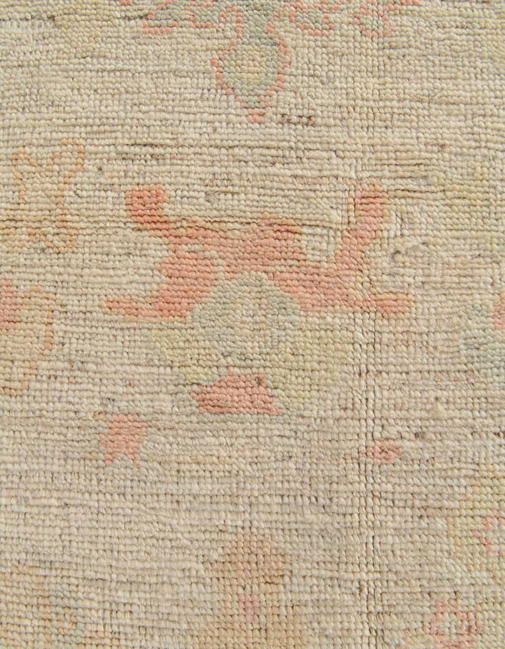 Detail image of 5' 1 x 7' 1  Hand Knotted Oushak Wool Rug