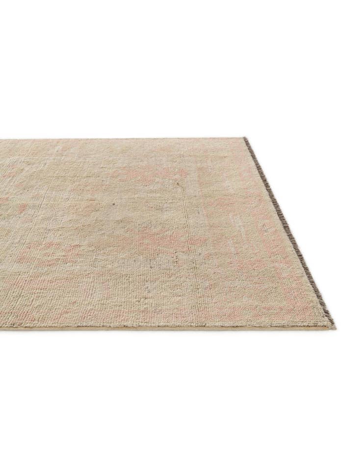 Detail image of 4' 2 x 6' 1  Hand Knotted Oushak Wool Rug