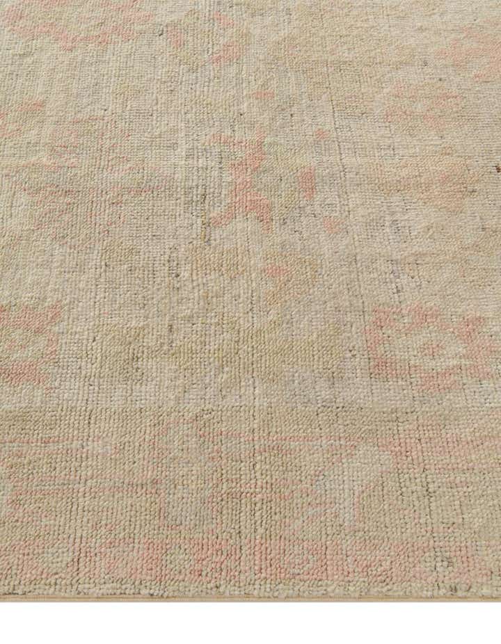4' 2 x 6' 1 Hand Knotted Oushak Wool Rug