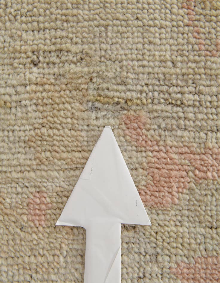 Detail image of 4' 2 x 6' 1  Hand Knotted Oushak Wool Rug